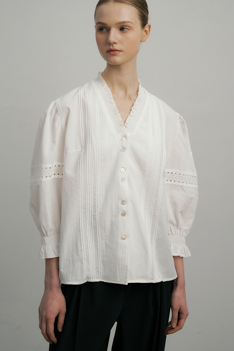 Ann blouse (white)